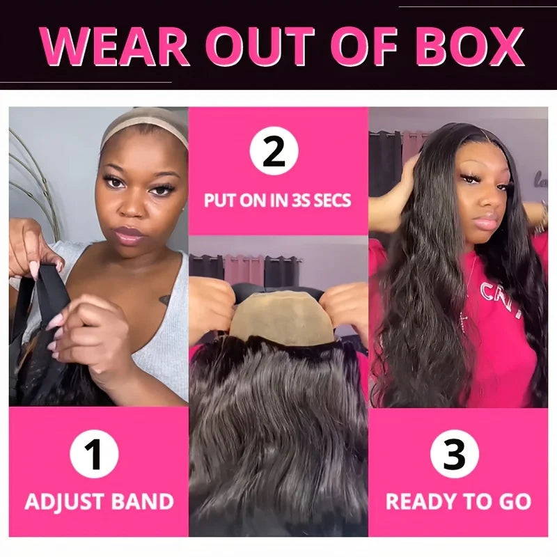 5x5 Curly Glueless Wigs Human Hair 13x6 Deep Wave Hd Lace Front Human Hair Wig Brazilian Ready To Wear Water Wave Lace Wigs
